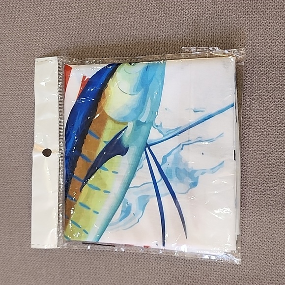 NWT SA Co. Buff with American Flag Fin on a Fish - Picture 4 of 4